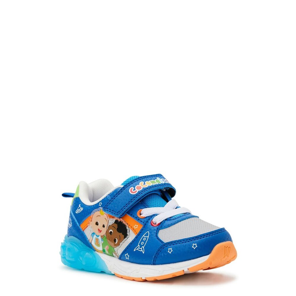 NWT CoComelon Light-Up Sneakers for Toddler Boys – Comfortable Athletic Shoes - Picture 2 of 5